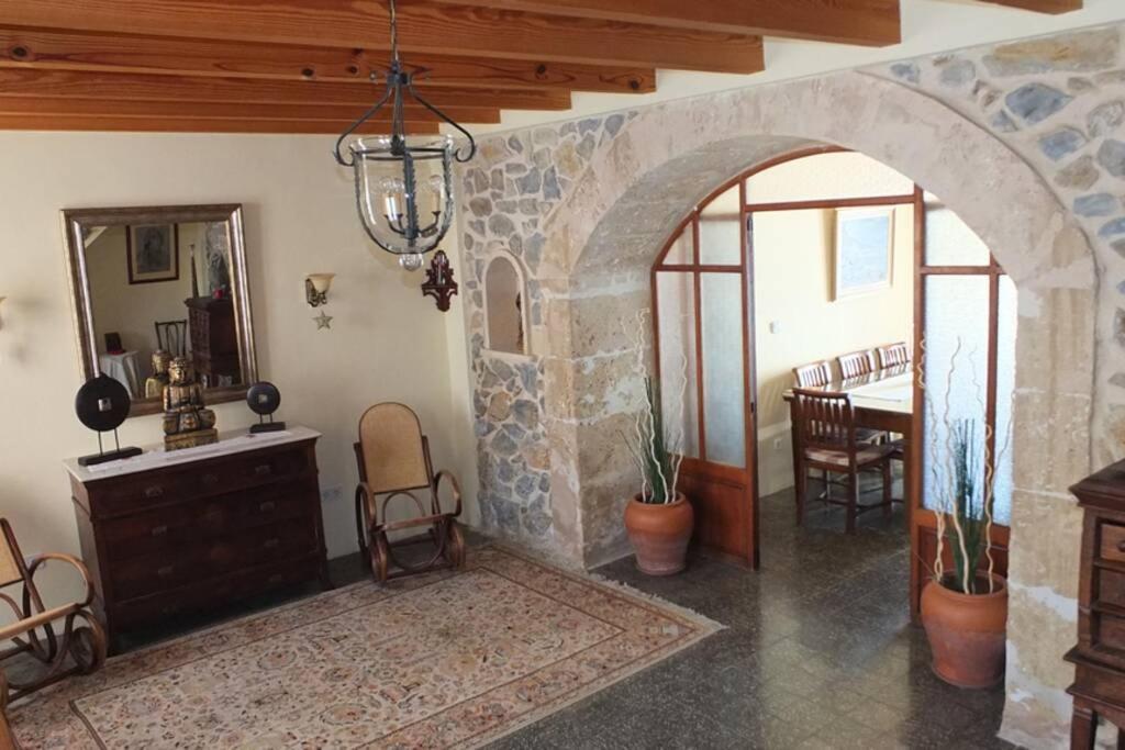 Villa Maria, Bonita Casa Con Jardin Y Piscina Privada En Андрач Экстерьер фото