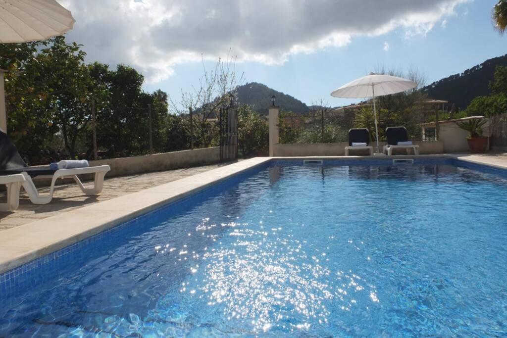 Villa Maria, Bonita Casa Con Jardin Y Piscina Privada En Андрач Экстерьер фото