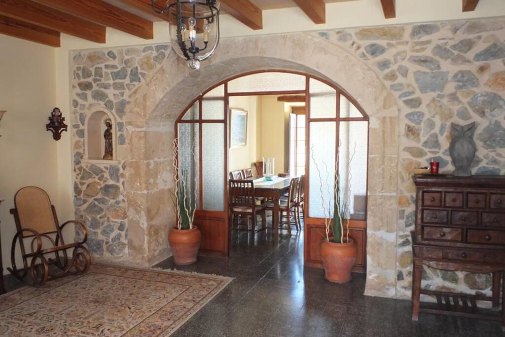 Villa Maria, Bonita Casa Con Jardin Y Piscina Privada En Андрач Экстерьер фото
